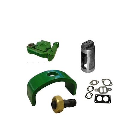 Aic Replacement Parts Fits John Deere 50 INTAKE EXHAUST MANIFOLD CLAMP HEAT EXCHANGER GASKETS B3211R B B3211R-MANIFOLDKIT